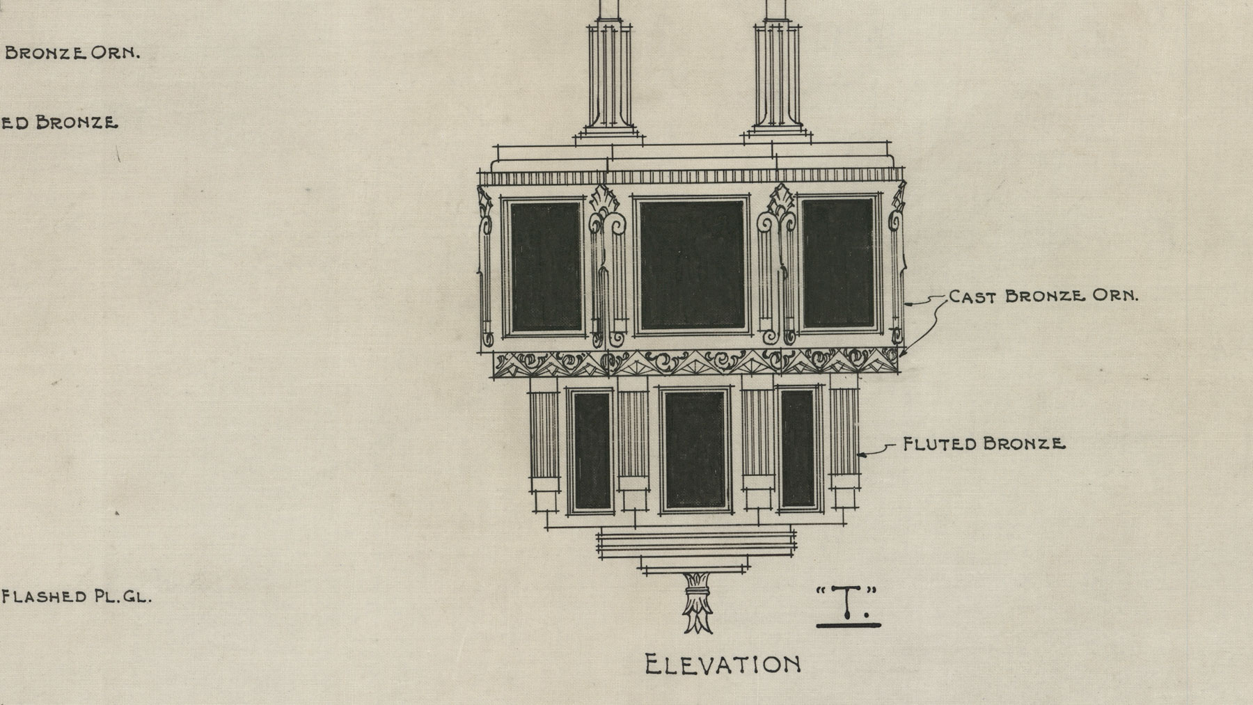 The Dominion Public Building: The Architectural Drawings - Lighting Fixtures