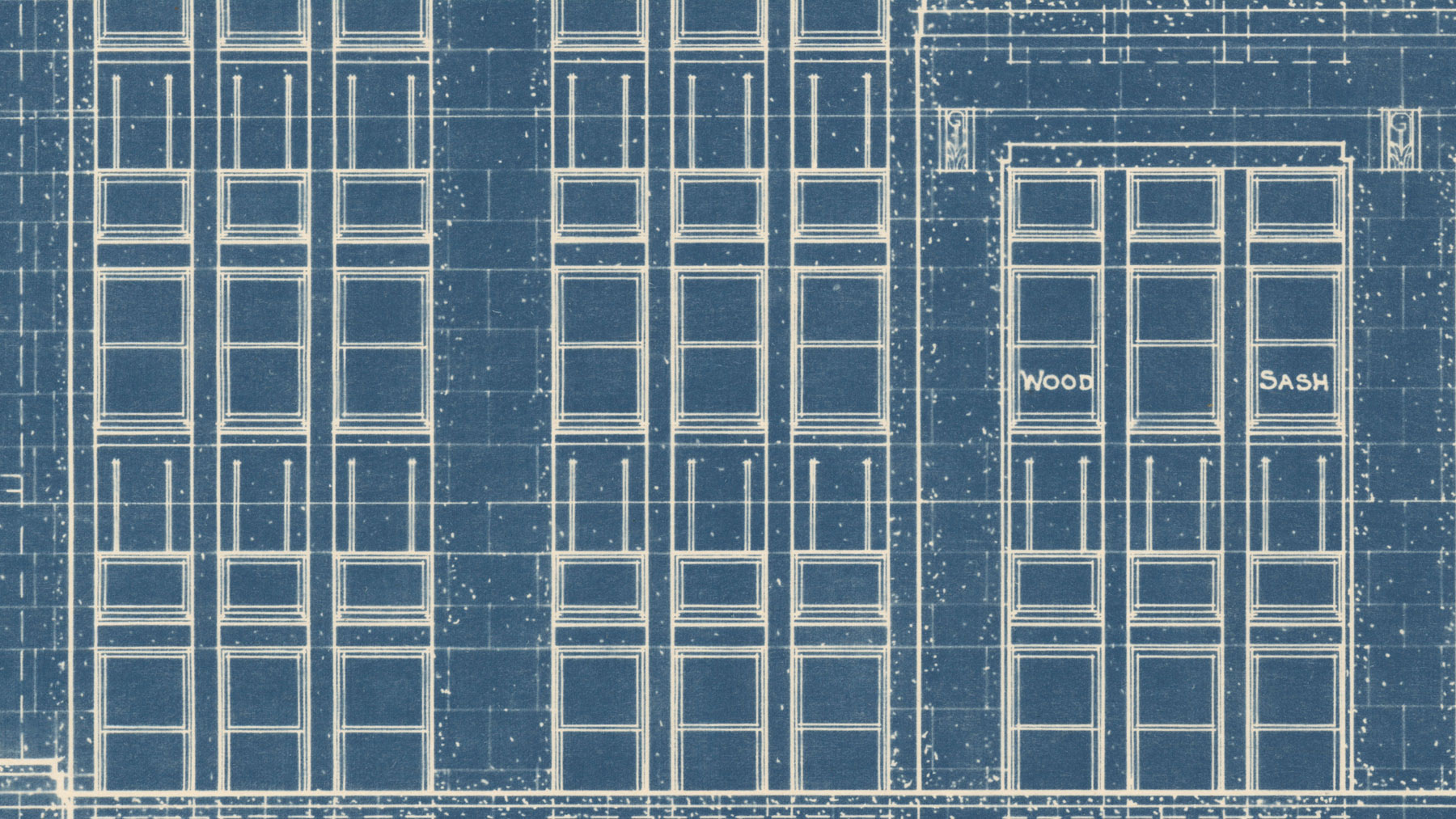 The Dominion Public Building: The Architectural Drawings - Quuens Avenue Elevation
 