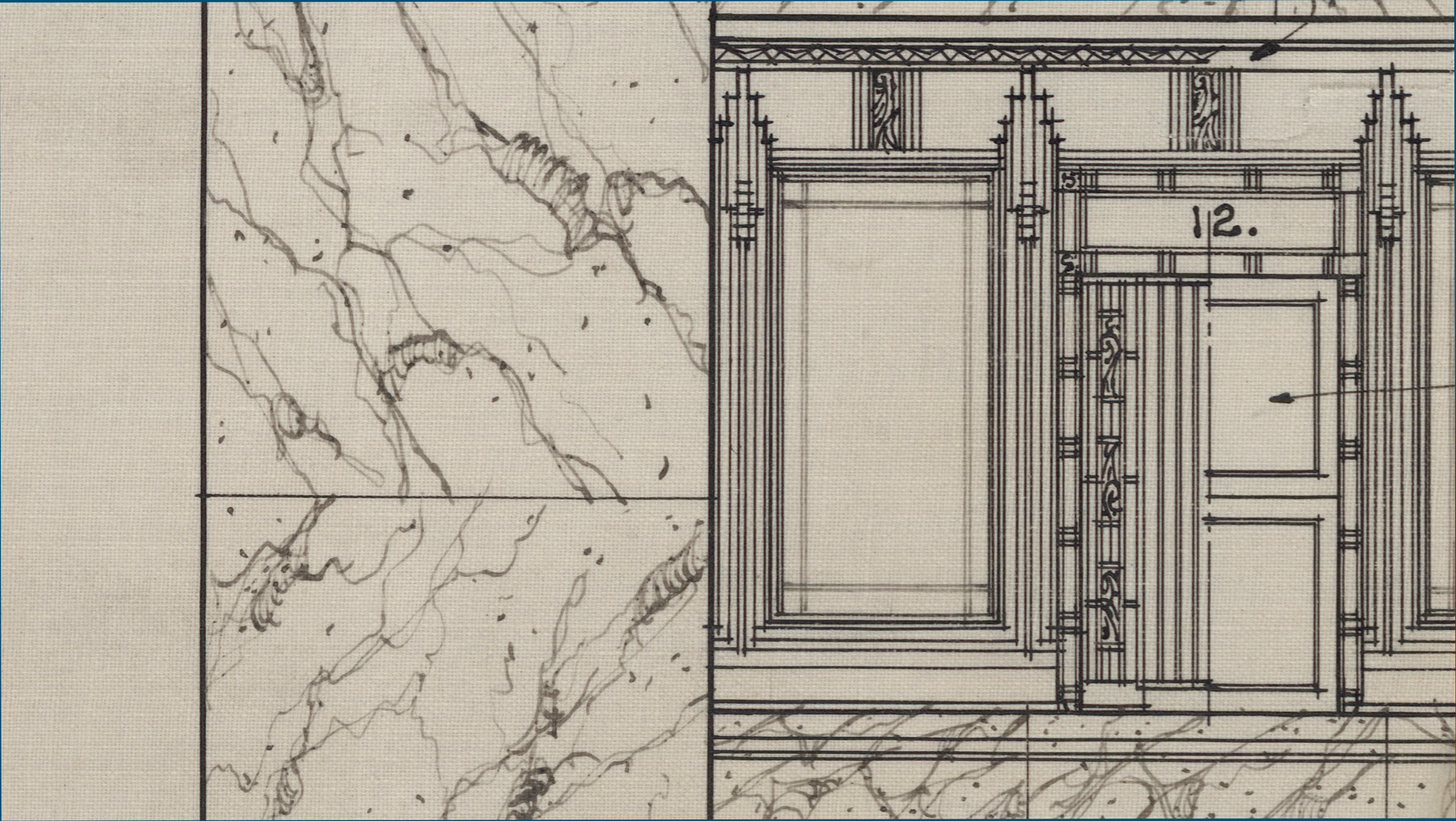 The Dominion Public Building: The Architectural Drawings - Details of Public Areas