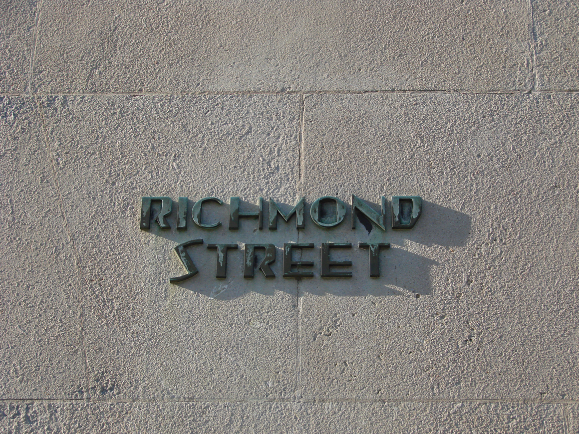 The Dominion Public Building: Signage